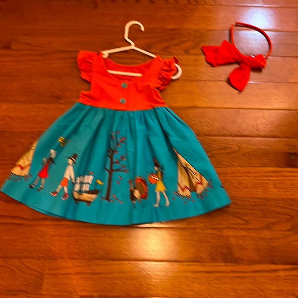 Eleanor Rose Thanksgiving dress size 3/4T